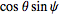 costhetasinpsi