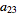 a_(23)