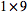 1×9
