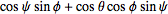 cospsisinphi+costhetacosphisinpsi