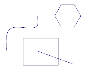 Simple geometry without endpoints displayed.