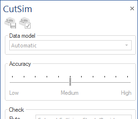 The "CutSim" pane.