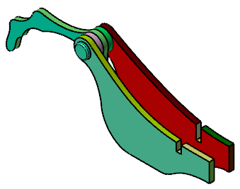 A single mesh split into 25 parts.
