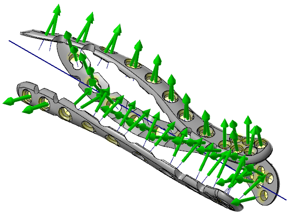A part with "Orientation" set to "Cplane". 
