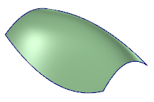 The final net surface.