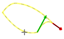 Chaining the along and across curves.