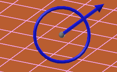 A surface before using the rotation method of UV reflow.