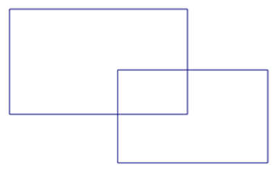 Wireframe entities before dividing with the mouse cursor. 