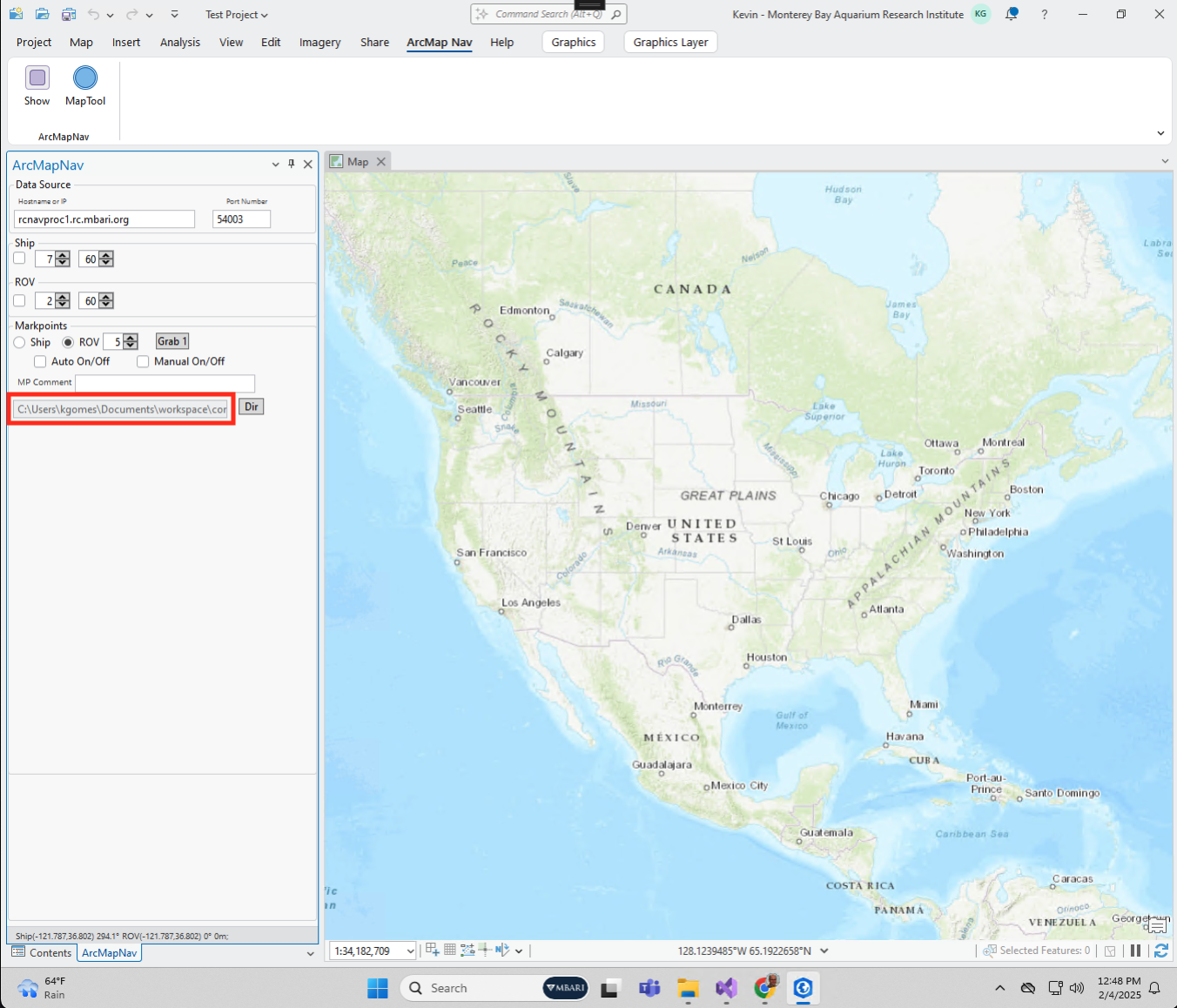 Geodatabase Location