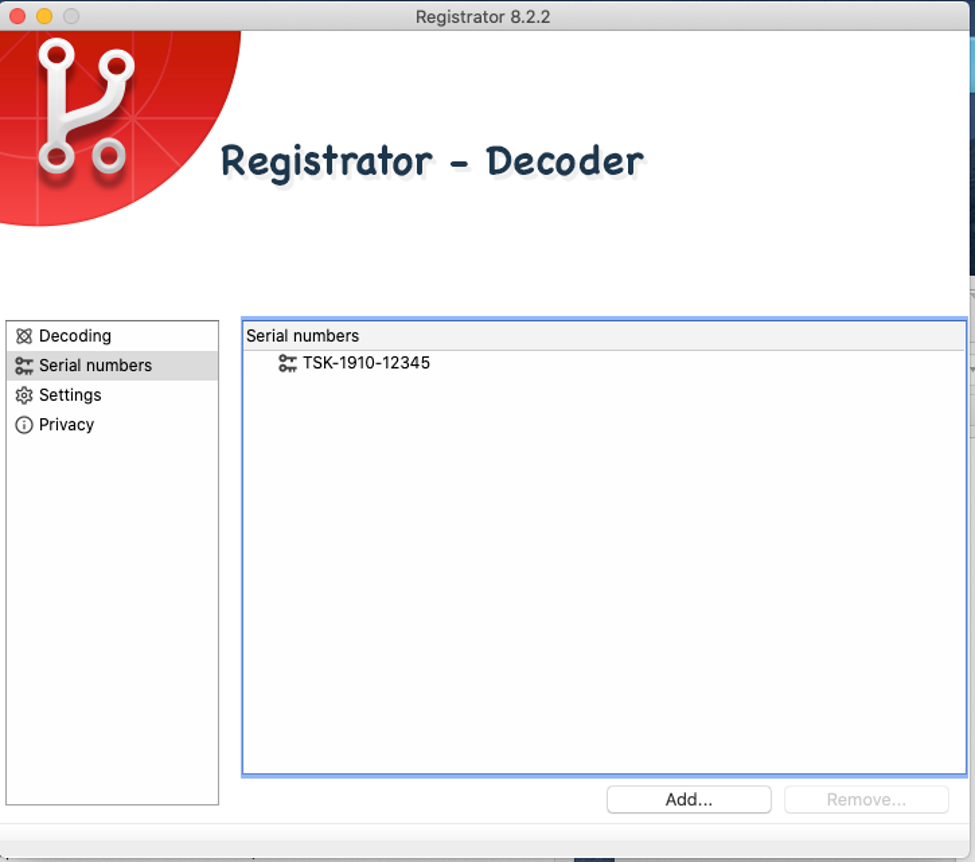 registrator